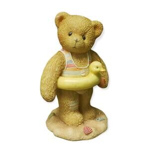 Cherished Teddies JERRY "Ready To Make A Splash" Collectible Teddy Bear